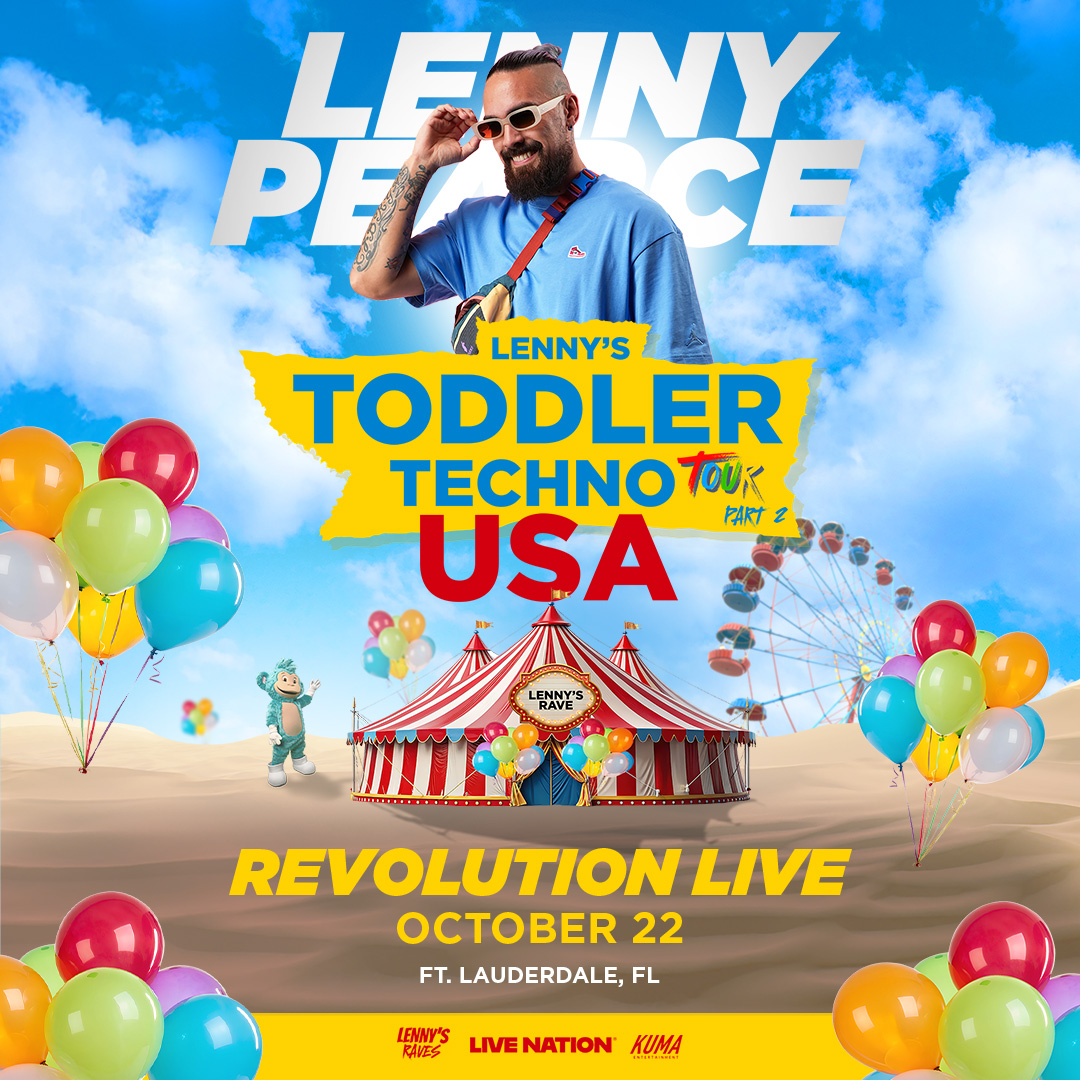 Lenny Pearce 2026 live concert poster